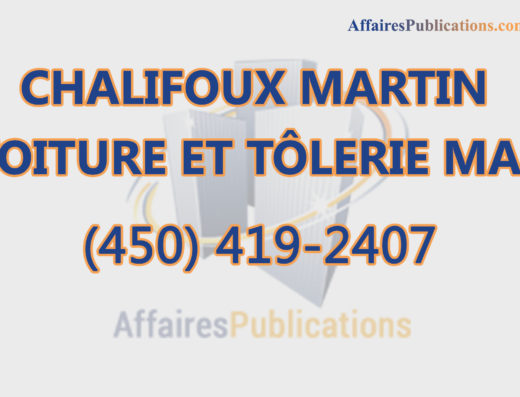 CHALIFOUX MARTIN TOITURE ET TÔLERIE MAC