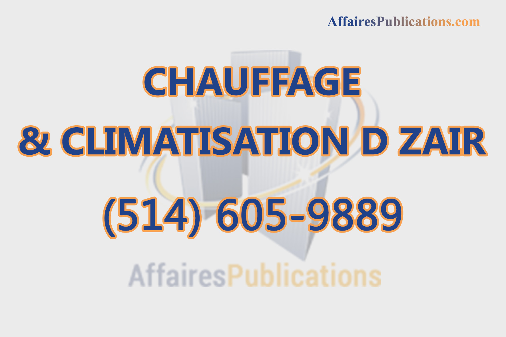 CHAUFFAGE & CLIMATISATION D ZAIR