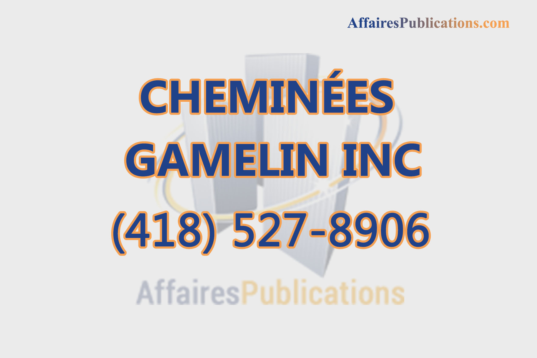 CHEMINÉES GAMELIN INC