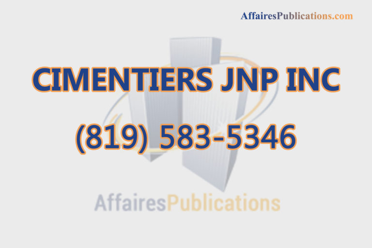CIMENTIERS JNP INC