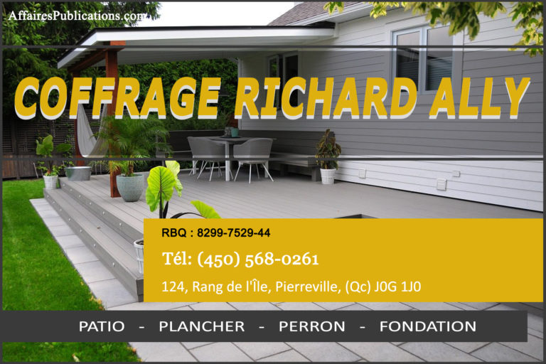 COFFRAGE RICHARD ALLY