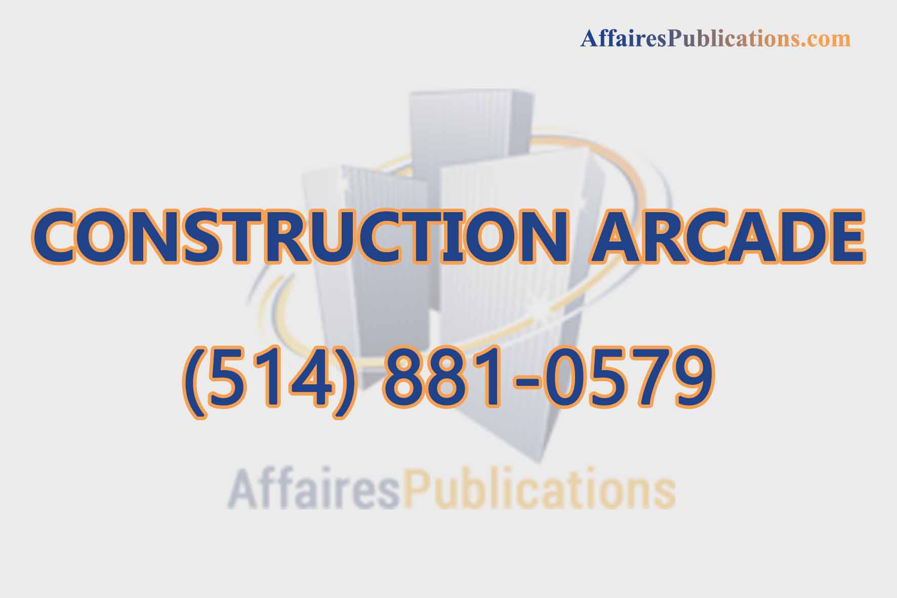 CONSTRUCTION ARCADE