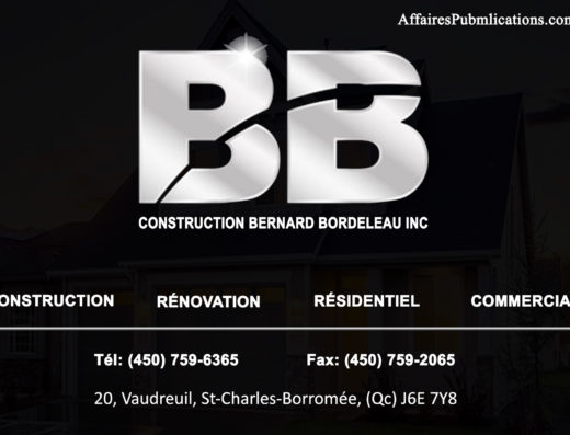 CONSTRUCTION BERNARD BORDELEAU