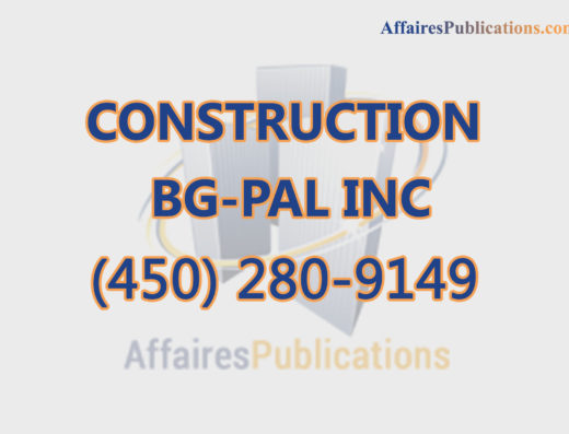 CONSTRUCTION BG-PAL INC
