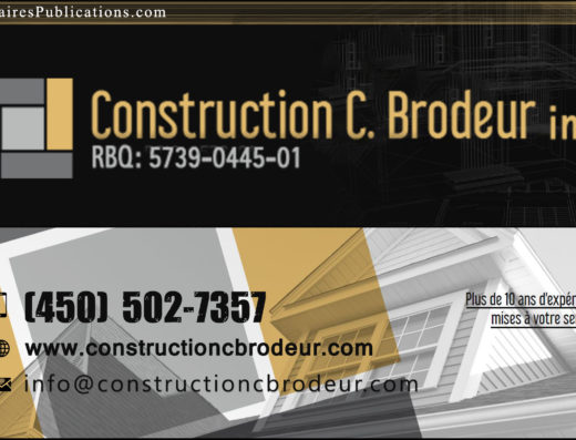 CONSTRUCTION C BRODEUR INC