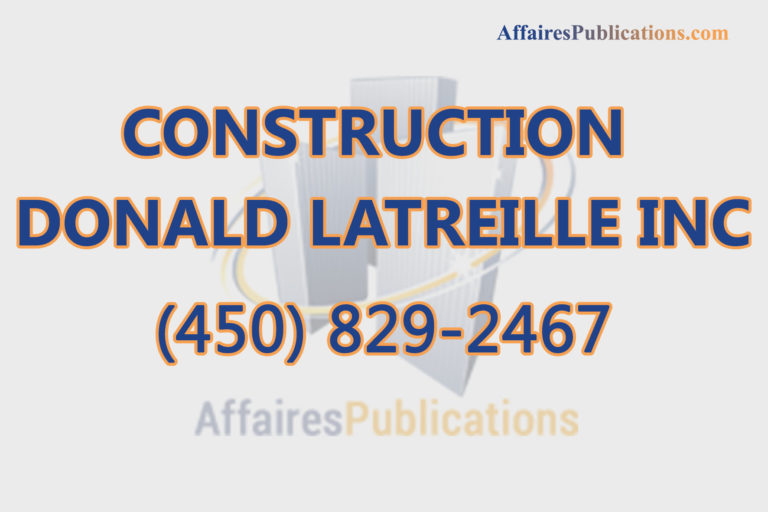 CONSTRUCTION DONALD LATREILLE