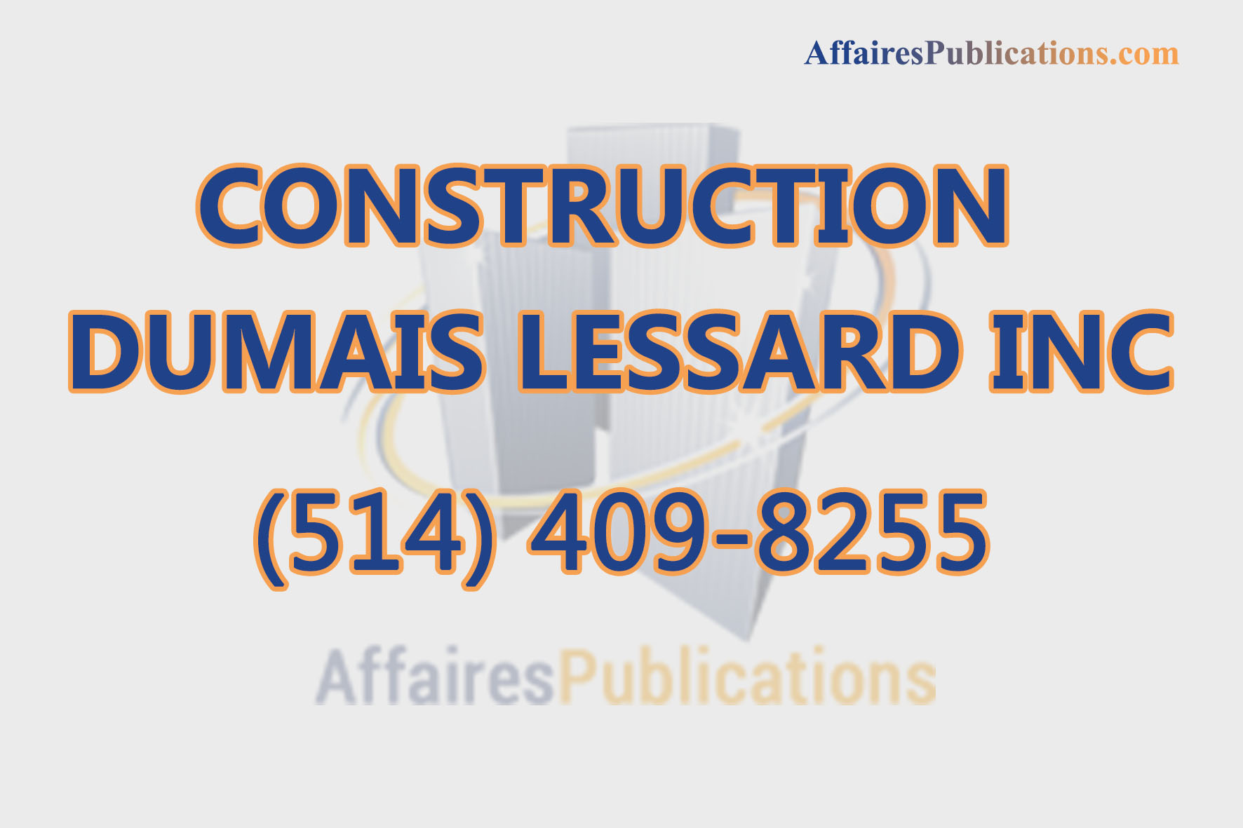 CONSTRUCTION DUMAIS LESSARD
