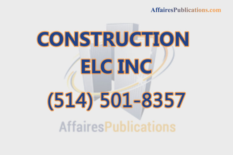 CONSTRUCTION ELC INC