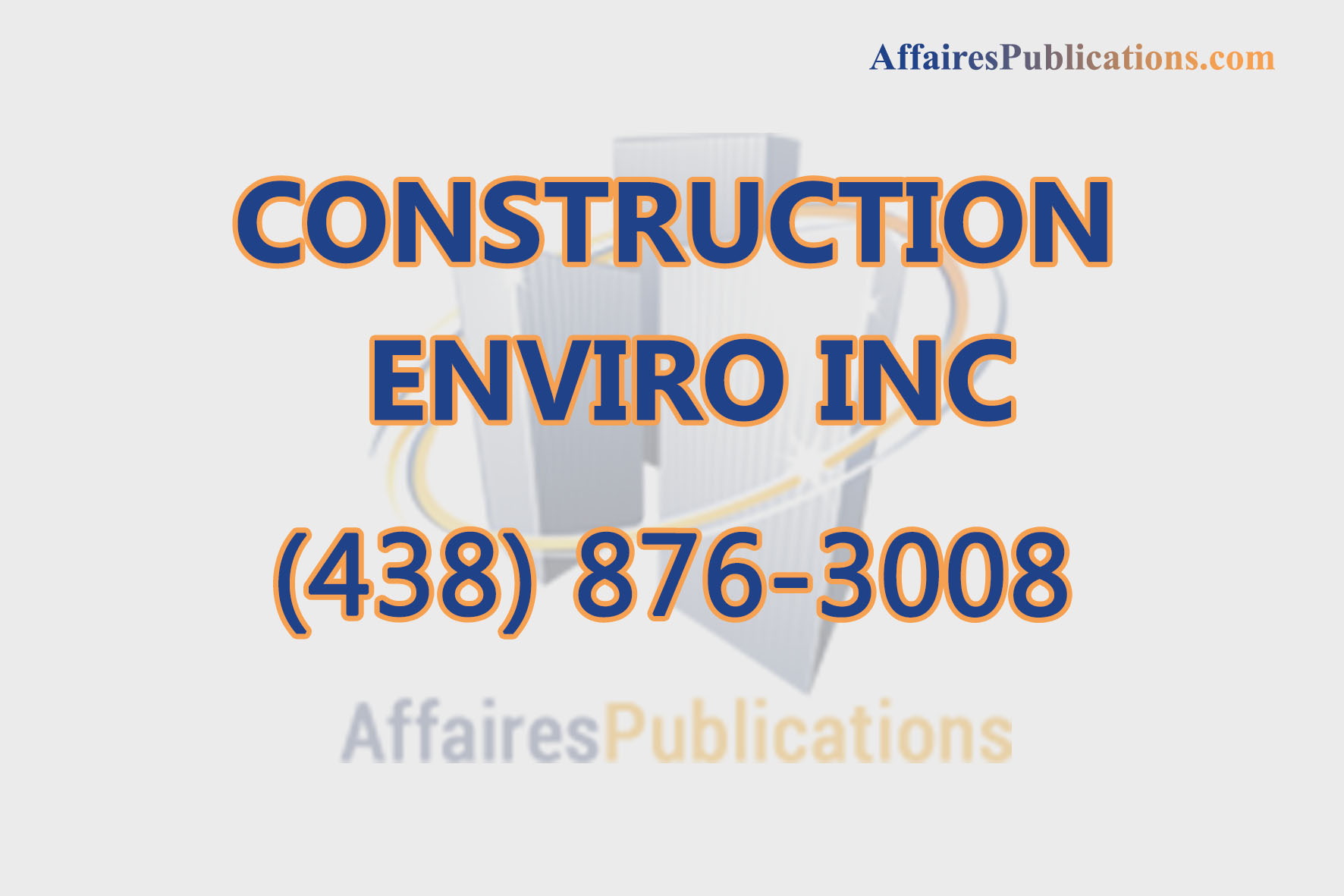 CONSTRUCTION ENVIRO INC