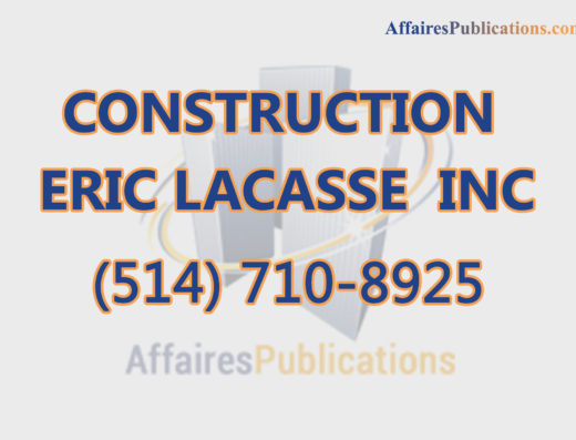 CONSTRUCTION ERIC LACASSE INC