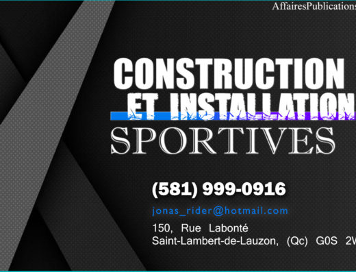 CONSTRUCTION ET INSTALLATION SPORTIVES