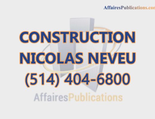 CONSTRUCTION NICOLAS NEVEU