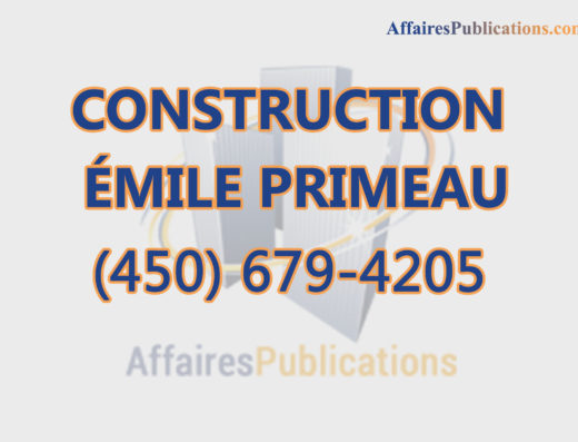CONSTRUCTION ÉMILE PRIMEAU