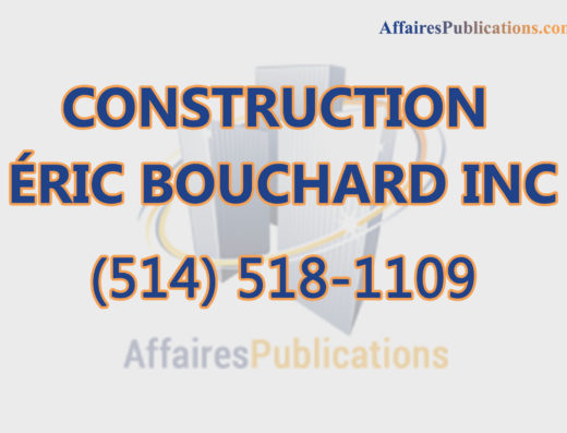 CONSTRUCTION ÉRIC BOUCHARD