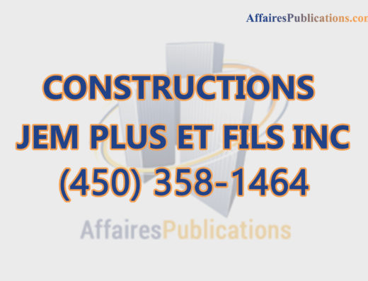 CONSTRUCTIONS JEM PLUS ET FILS