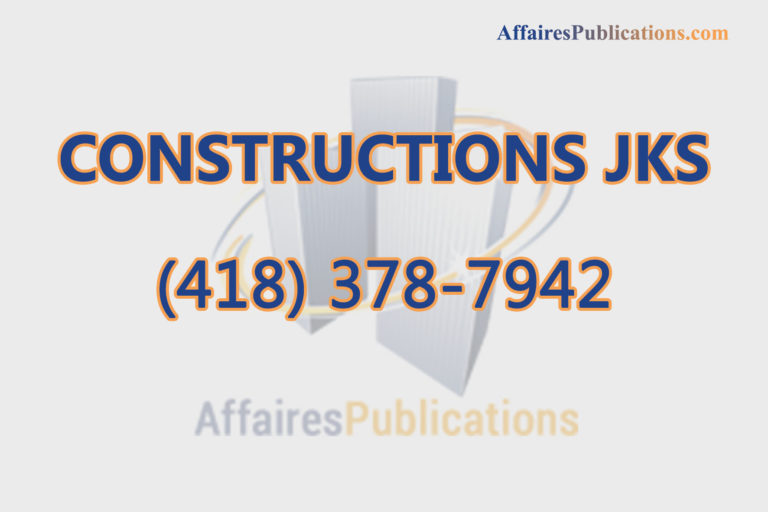 CONSTRUCTIONS JKS INC