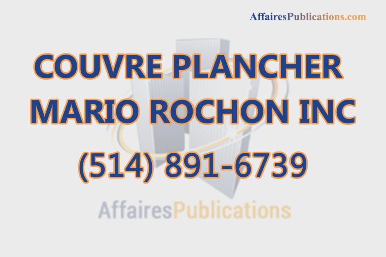 COUVRE PLANCHER MARIO ROCHON