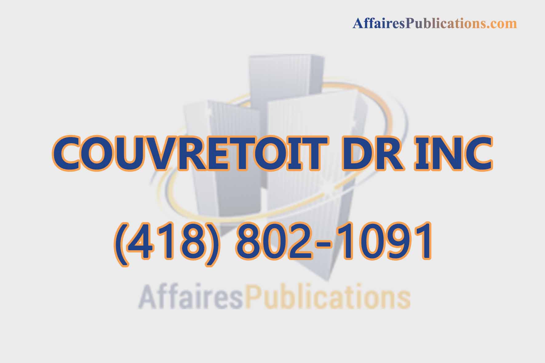 COUVRETOIT DR INC