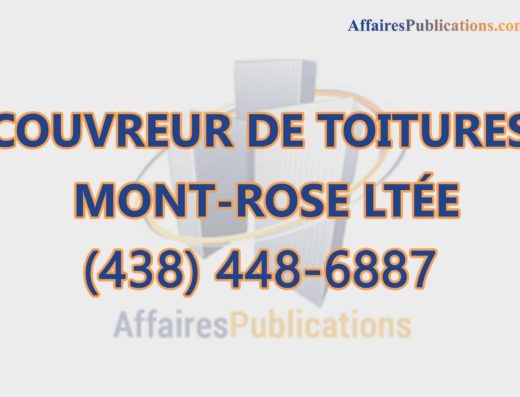 COUVREUR DE TOITURES MONT-ROSE LTÉE