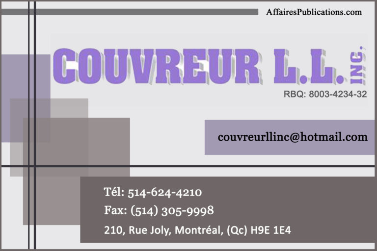 COUVREUR  L L  INC