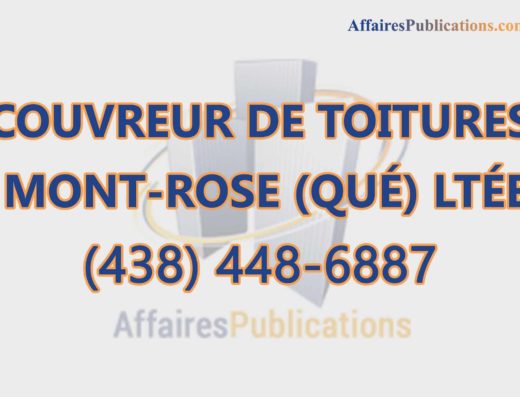 COUVREUR DE TOITURES MONT-ROSE (QUÉ) LTÉE