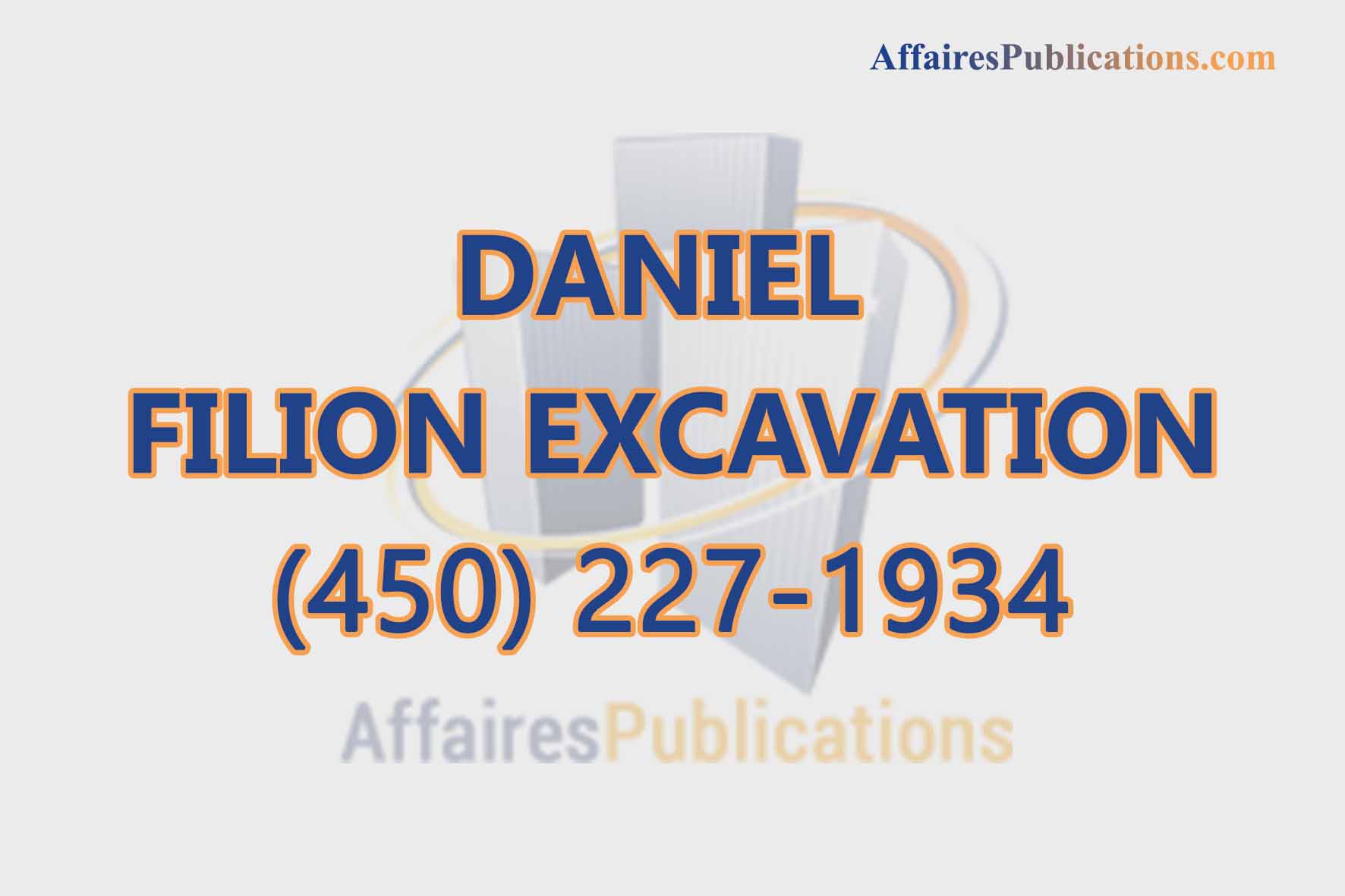 DANIEL FILION EXCAVATION INC