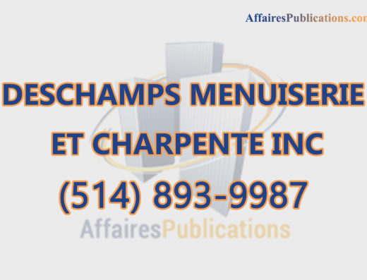 DESCHAMPS MENUISERIE ET CHARPENTE INC