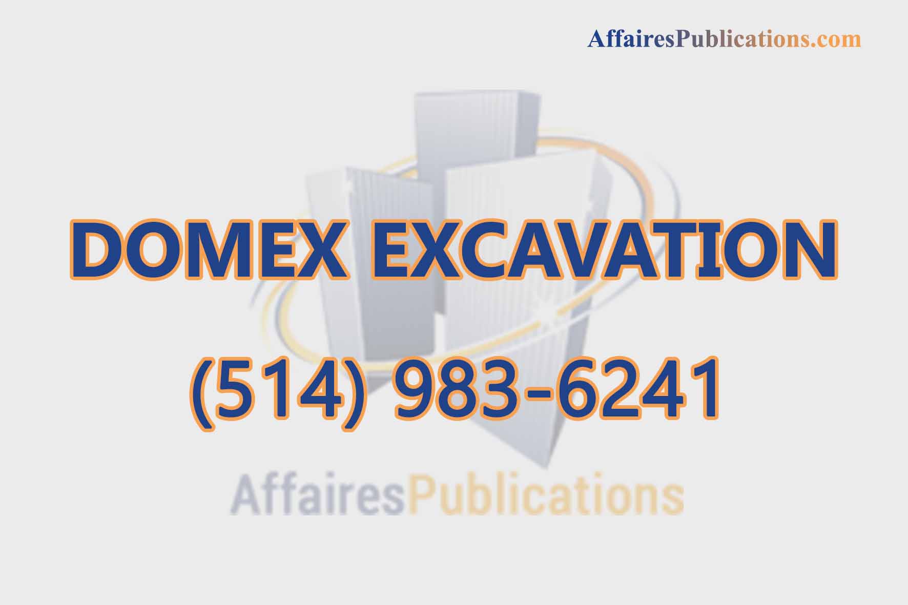 DOMEX EXCAVATION INC