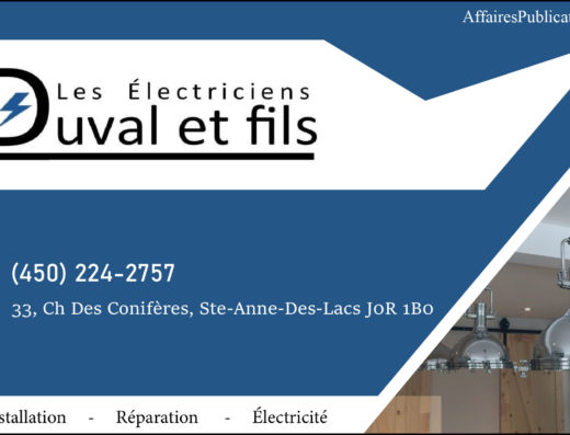 DUVAL ÉLECTRICIENS ET FILS