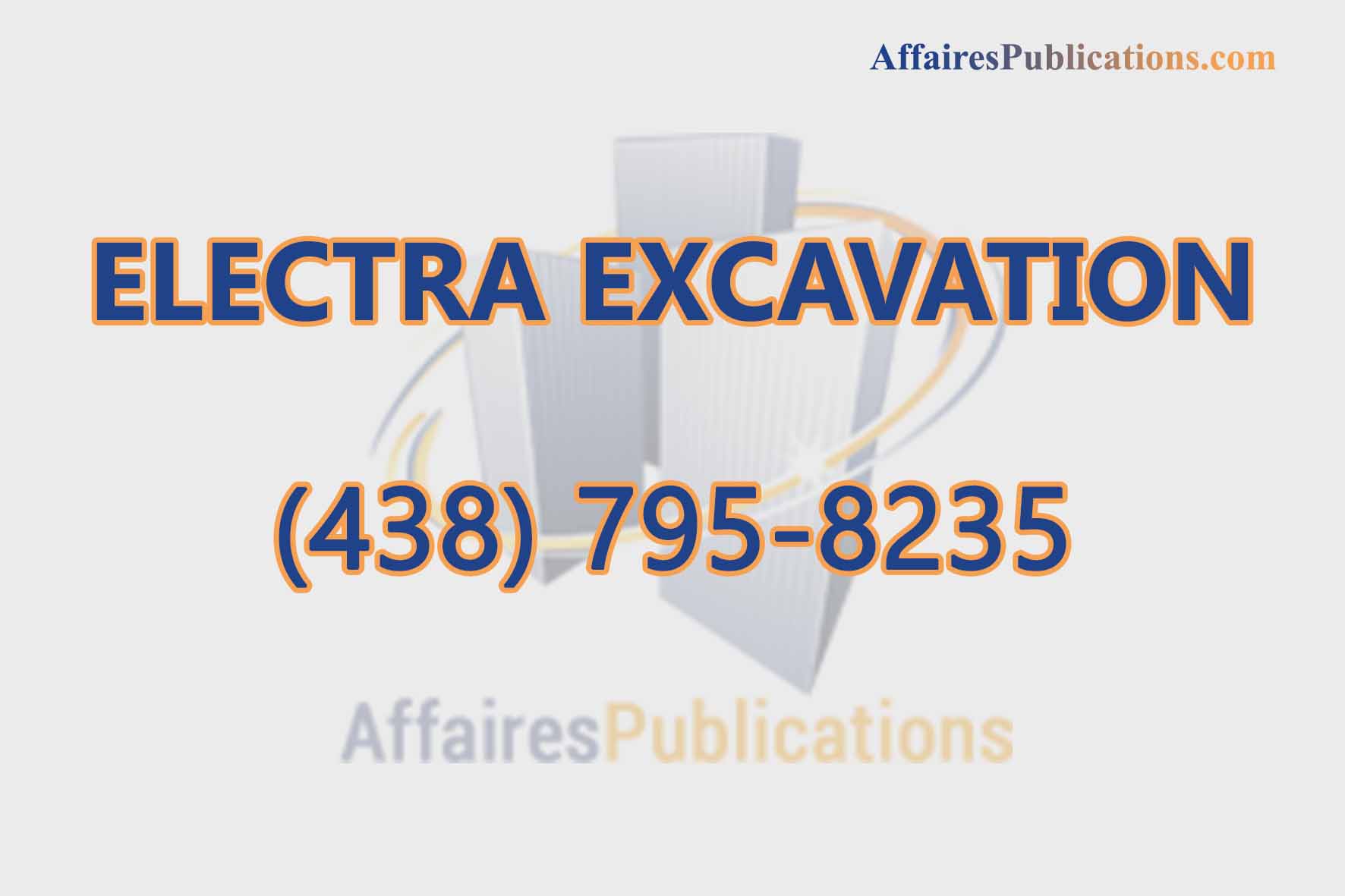 ELECTRA EXCAVATION