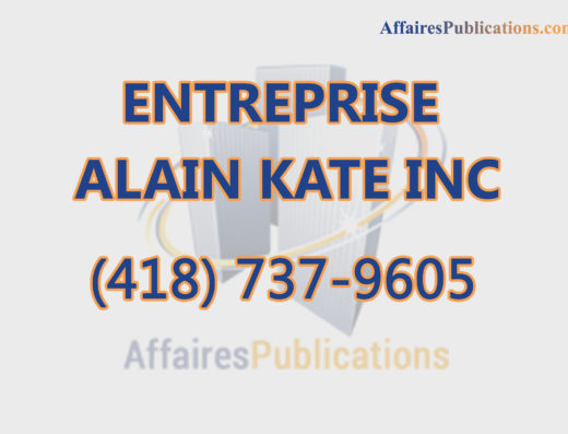 ENTREPRISE ALAIN KATE INC