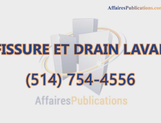 FISSURE ET DRAIN LAVAL