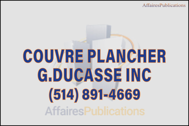 COUVRE PLANCHER G.DUCASSE INC