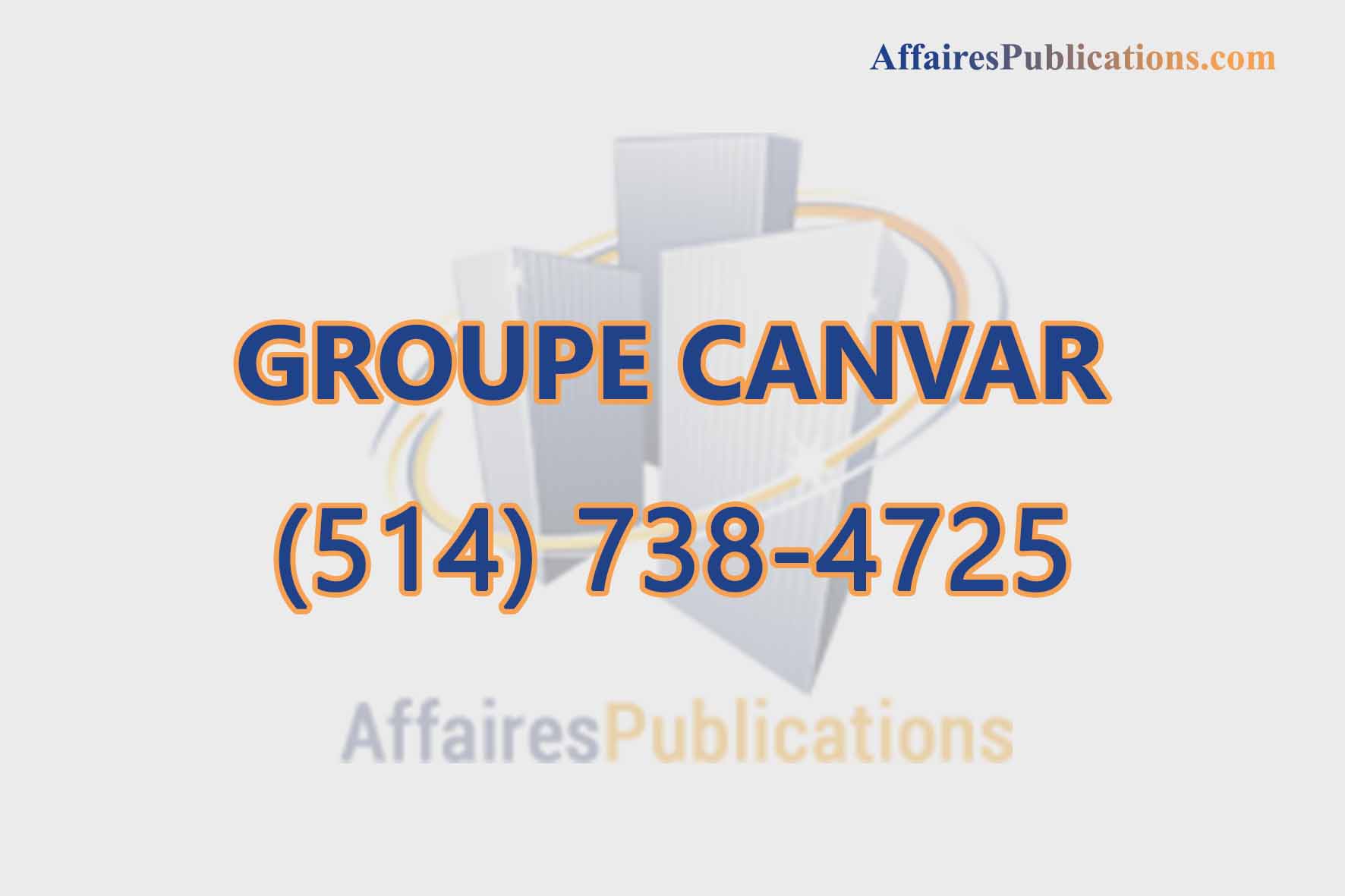 GROUPE CANVAR