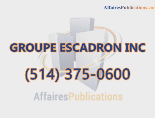 GROUPE ESCADRON INC