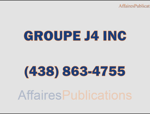GROUPE J4 INC