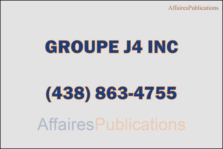 GROUPE J4 INC