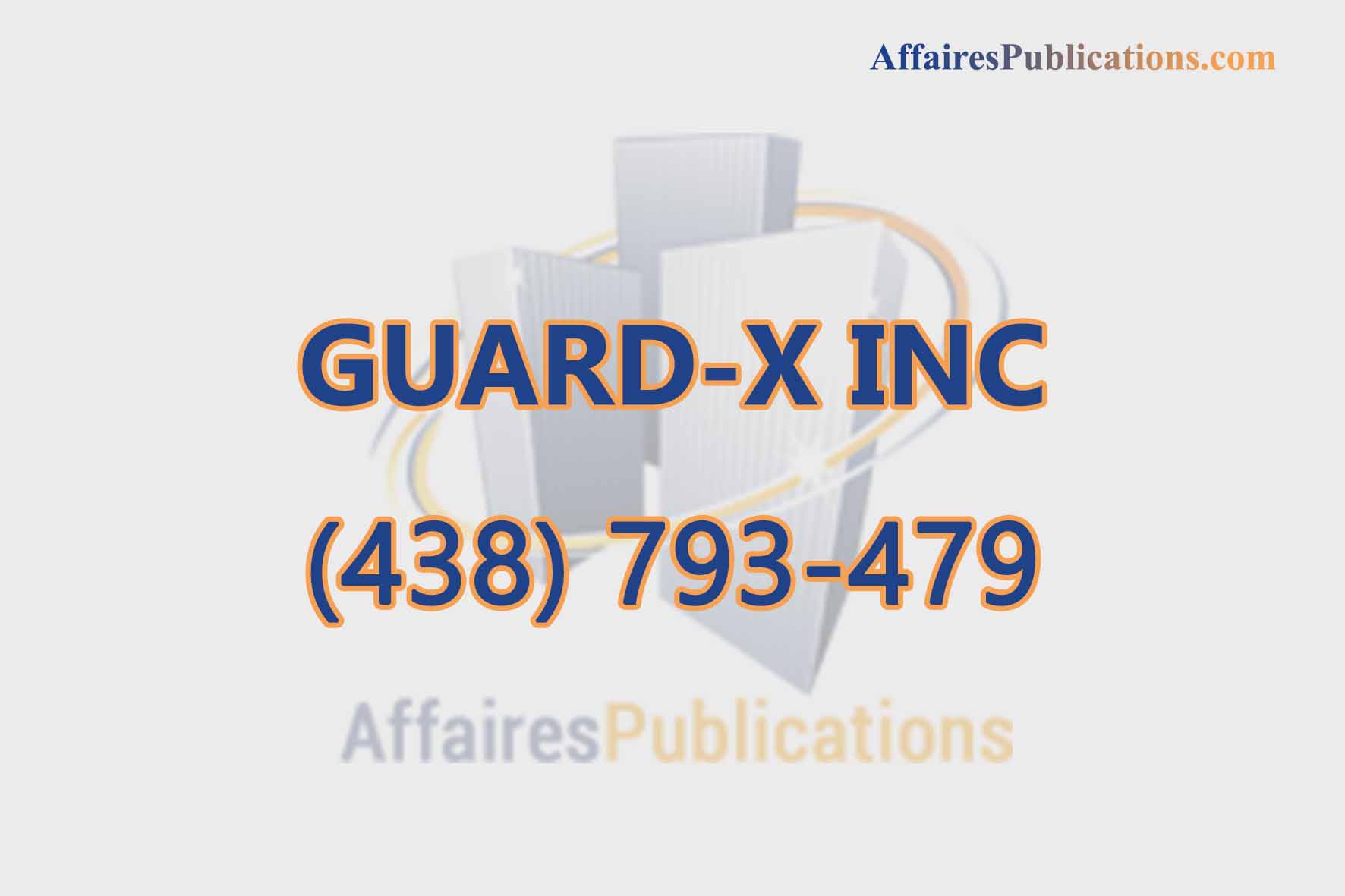 GUARD-X INC