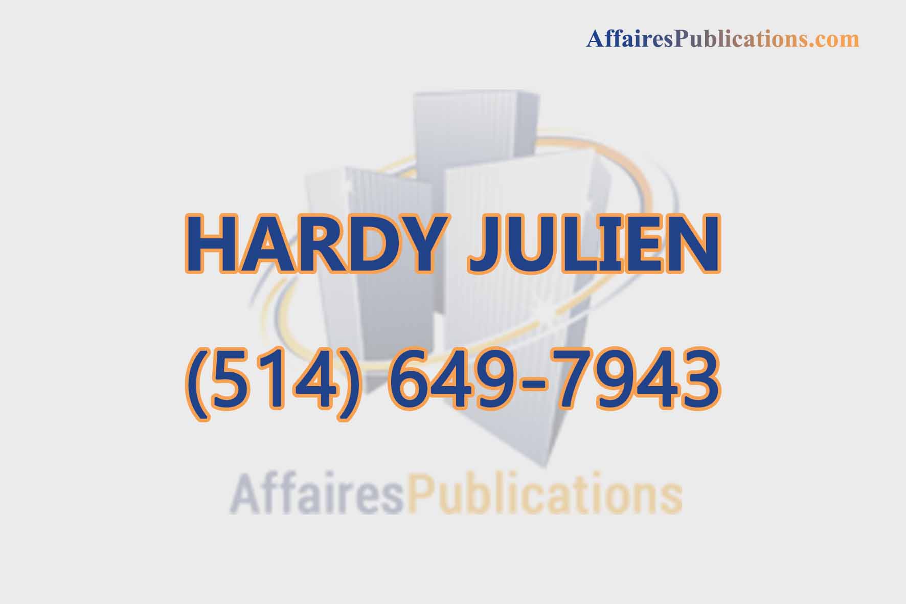 HARDY JULIEN