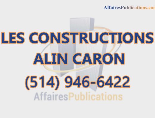 LES CONSTRUCTIONS ALIN CARON