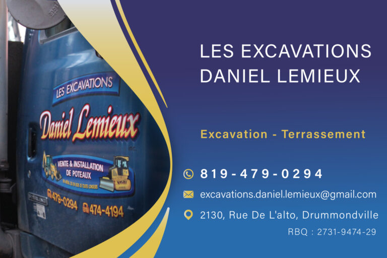 LES EXCAVATIONS DANIEL LEMIEUX