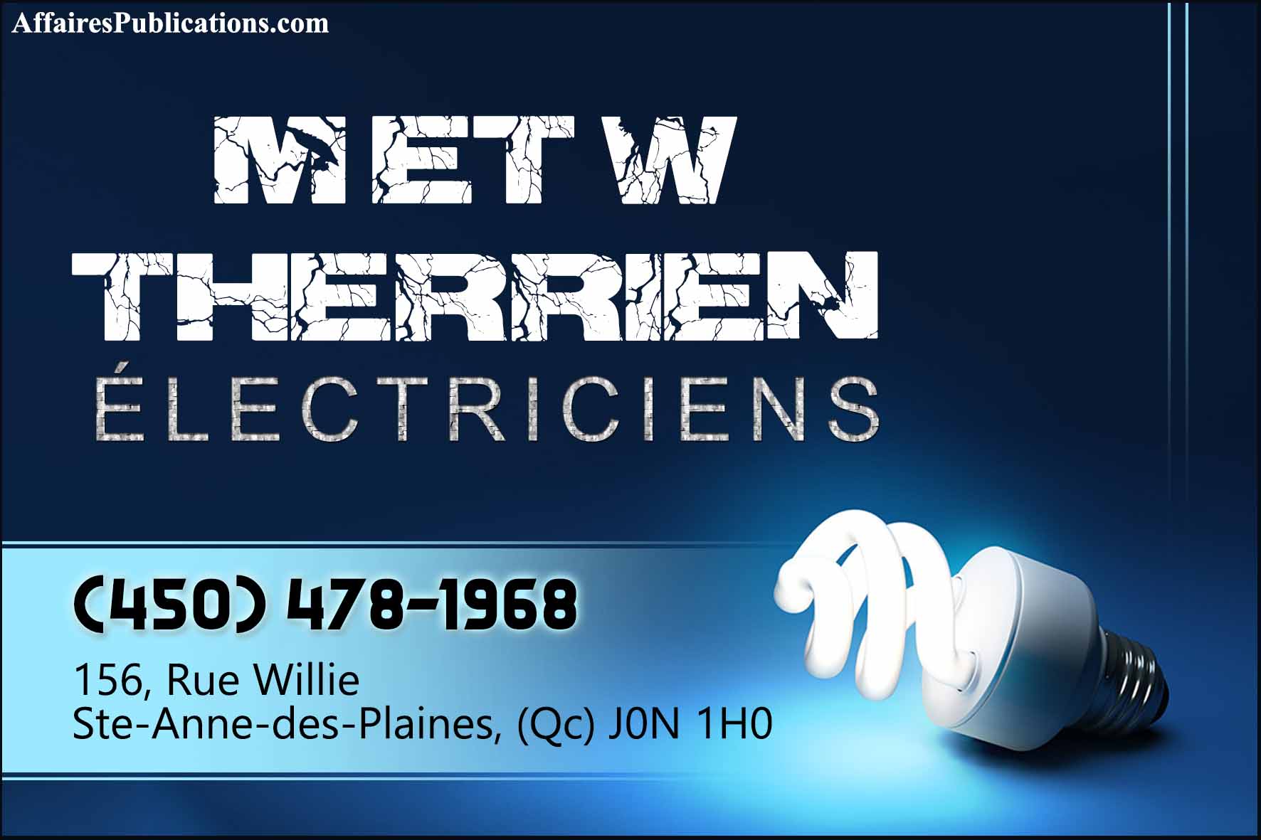 M ET W THERRIEN ÉLECTRICIENS
