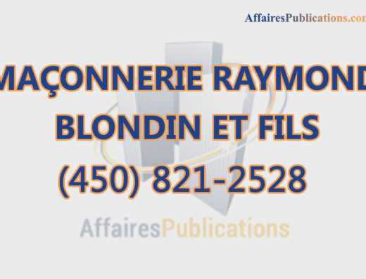 MAÇONNERIE RAYMOND BLONDIN ET FILS INC