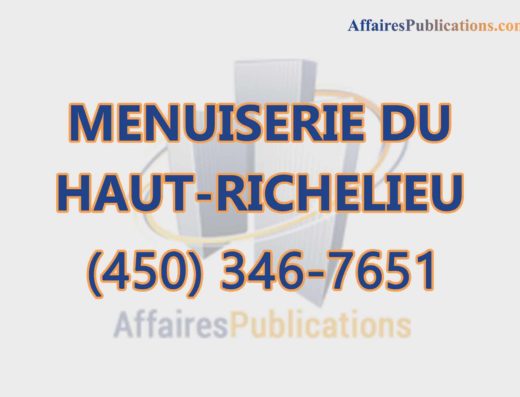 MENUISERIE DU HAUT-RICHELIEU