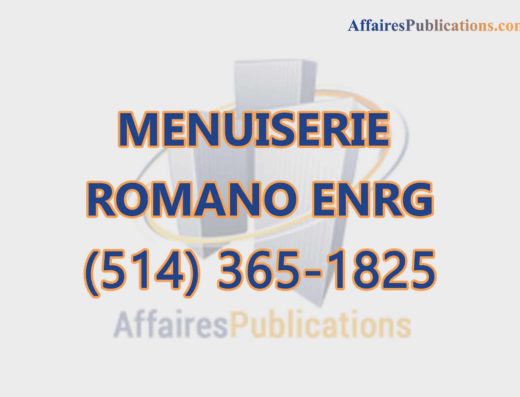 MENUISERIE ROMANO ENRG
