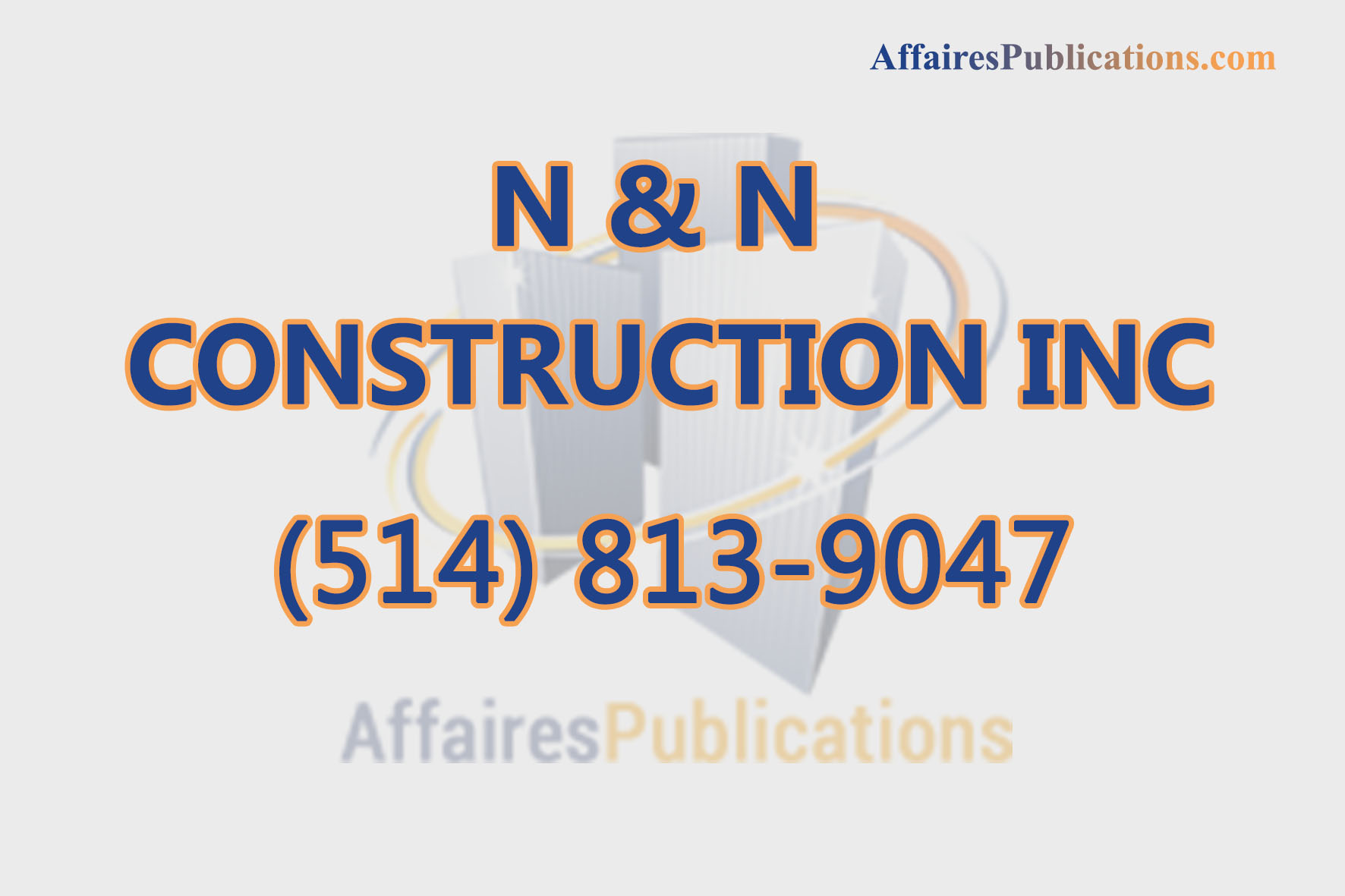 N & N CONSTRUCTION INC