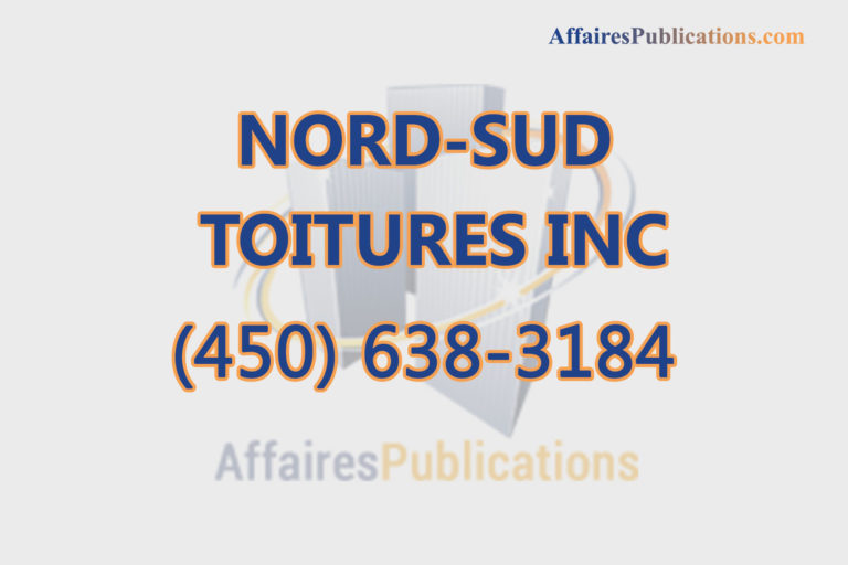 NORD-SUD TOITURES INC