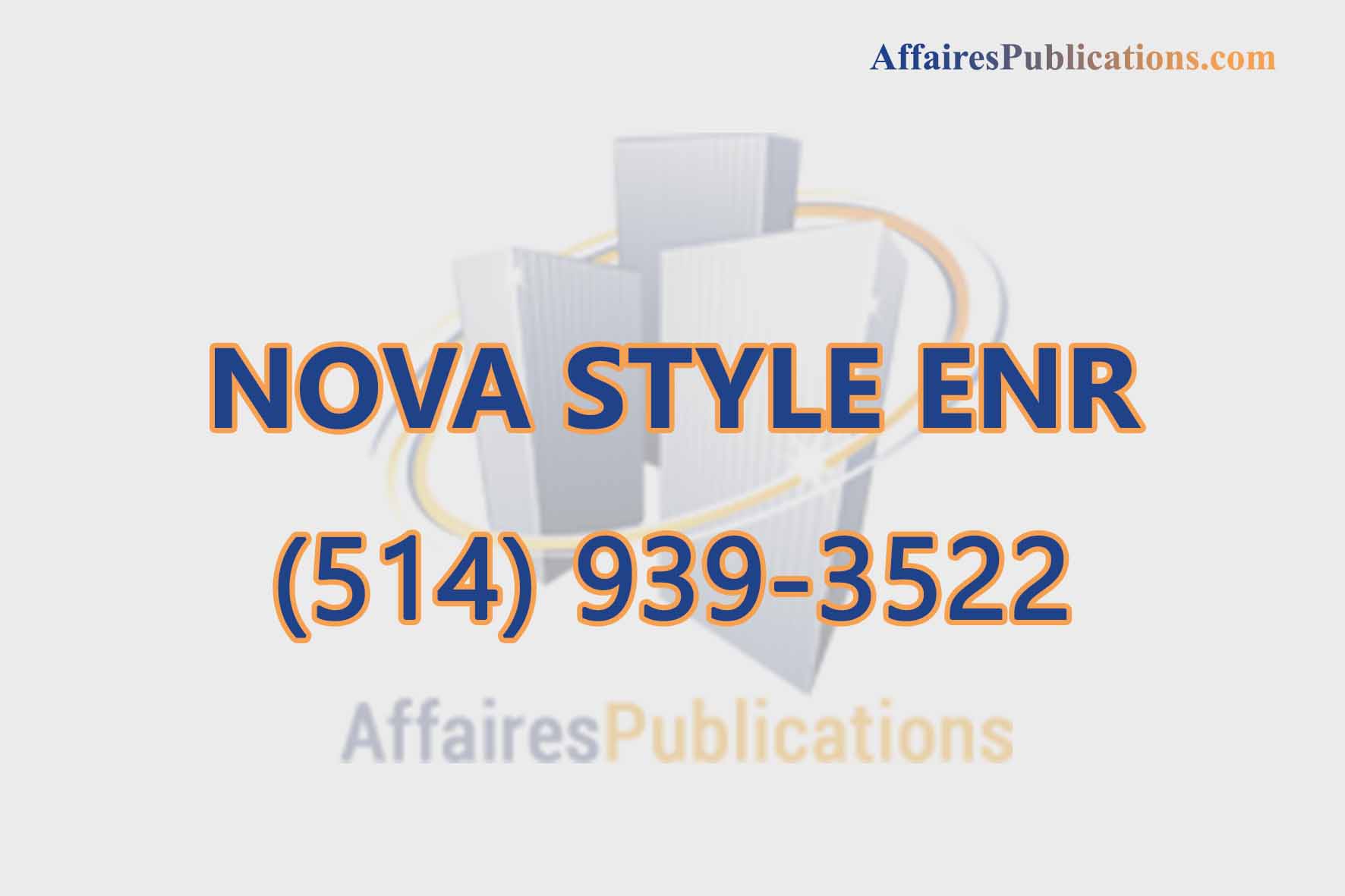 NOVA STYLE ENR