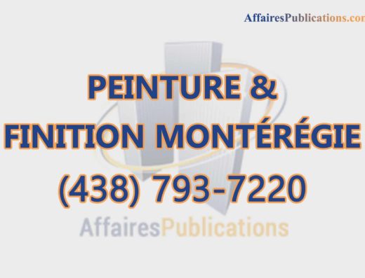 PEINTURE ET FINITION MONTÉRÉGIE
