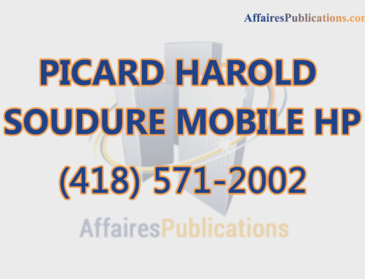PICARD HAROLD SOUDURE MOBILE HP